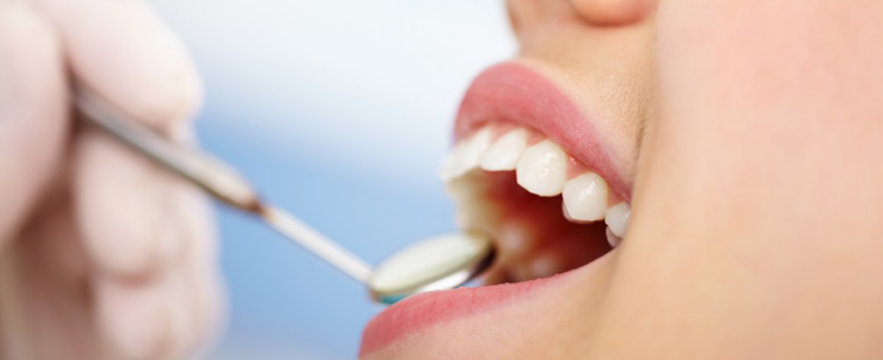 Teeth being checked